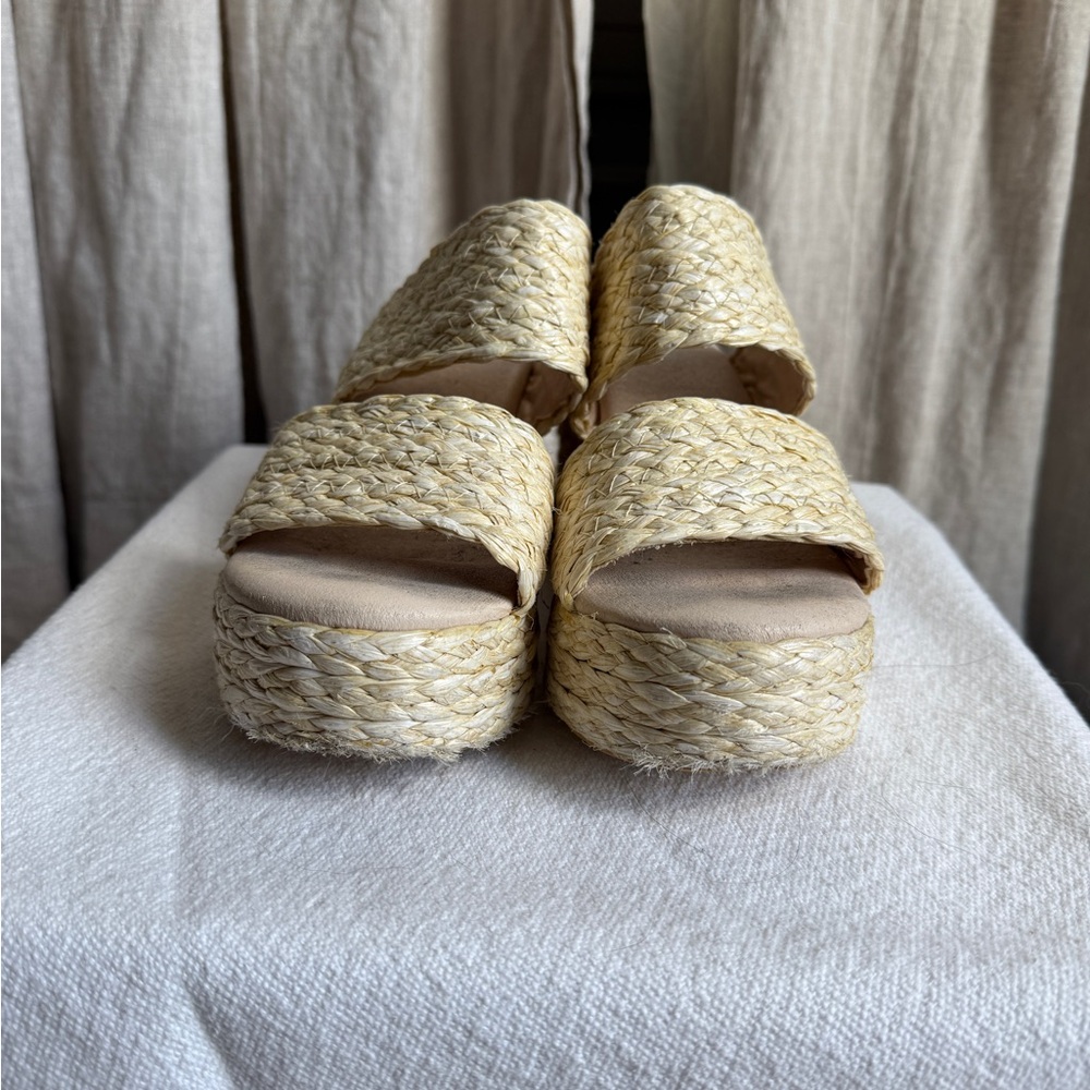 Coconuts by Matisse Natural Espadrille Platforms